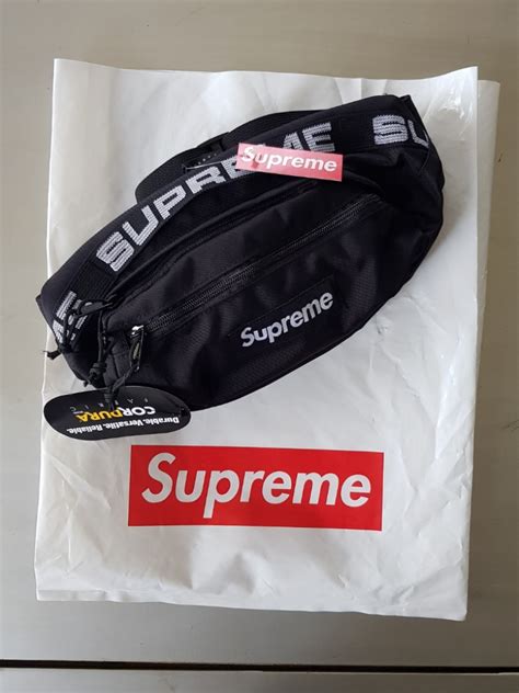 fake supreme waist bag|supreme reflective waist bag.